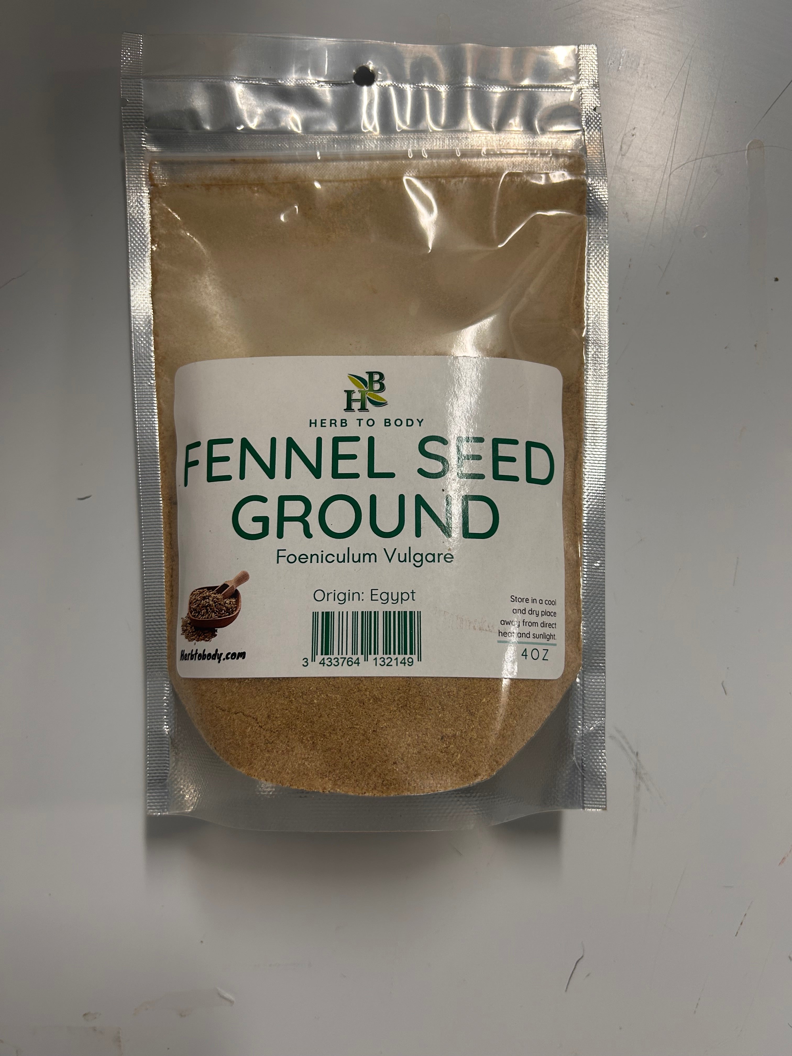 HB Fennel Seed Ground 4 oz