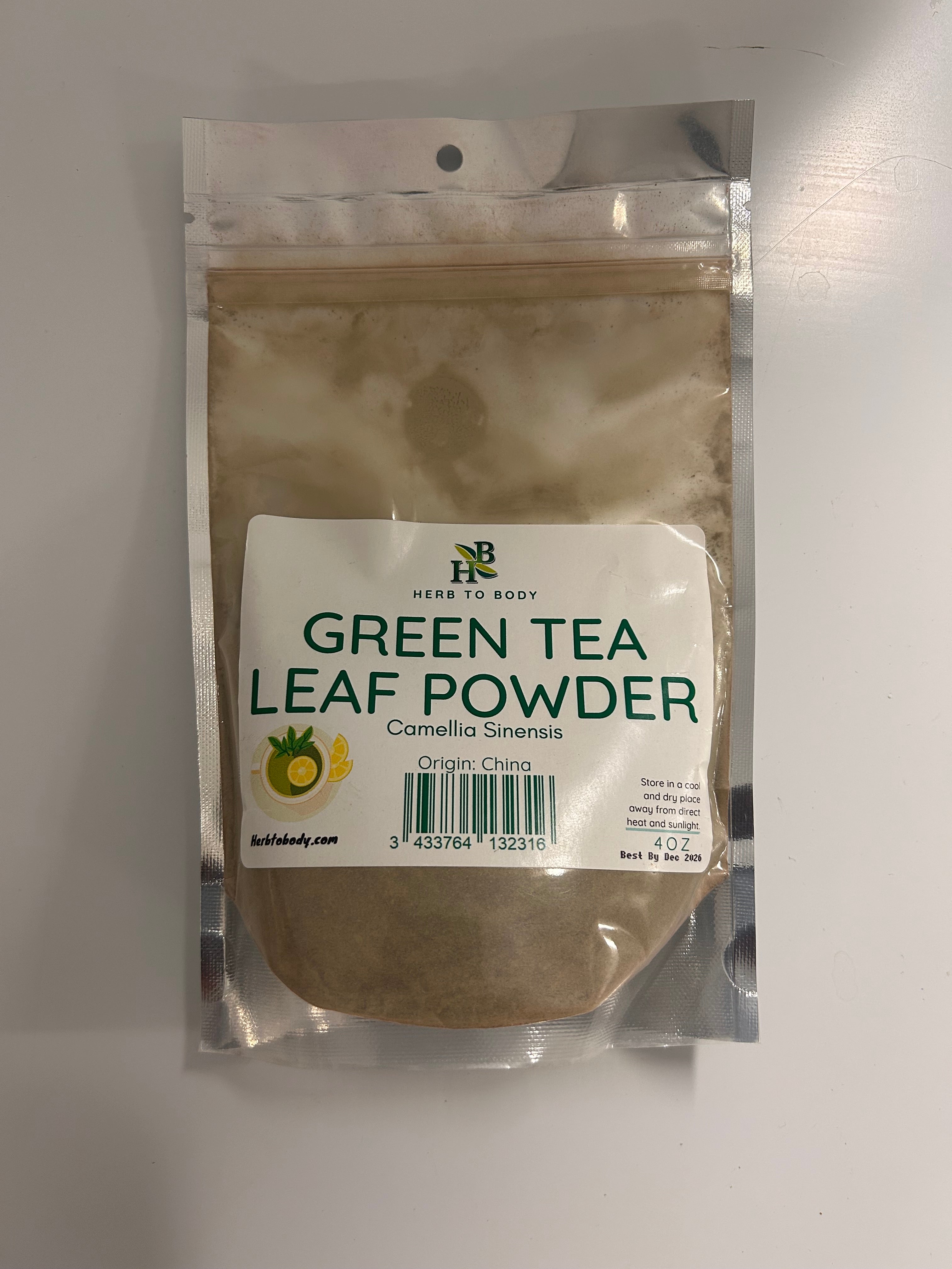 Green Tea Leaf Powder 4 oz