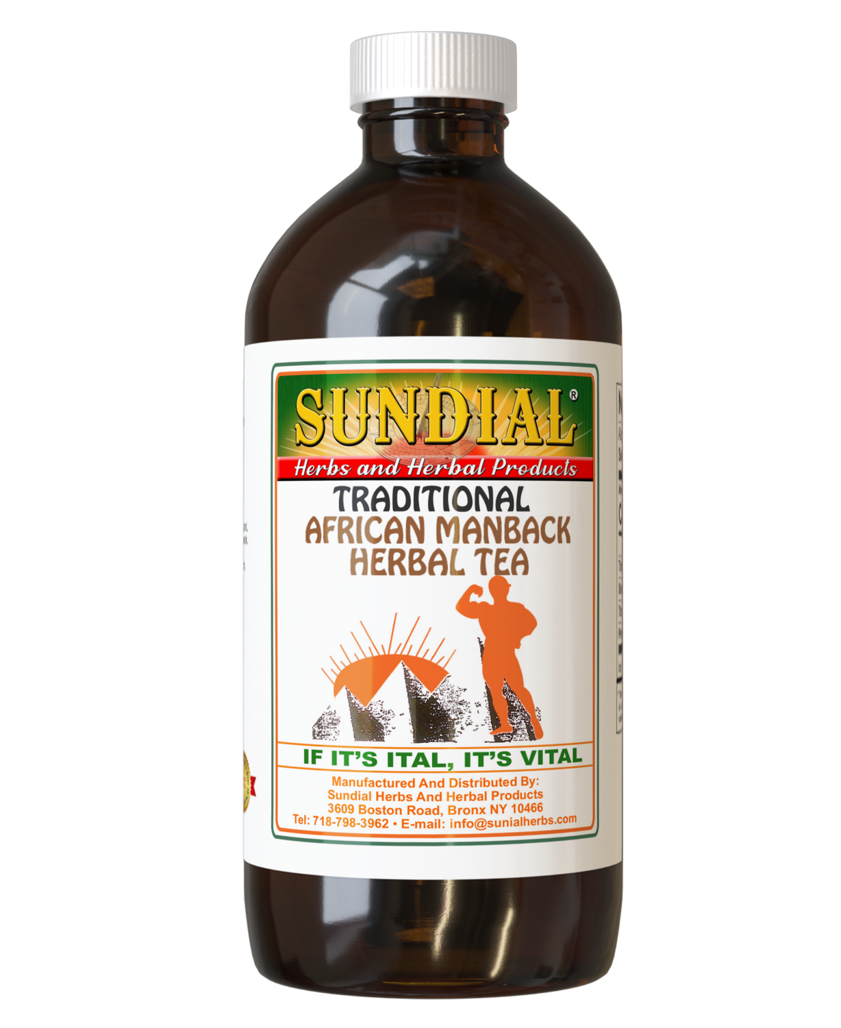 Sundial African Manback Herbal Tea - 16 oz